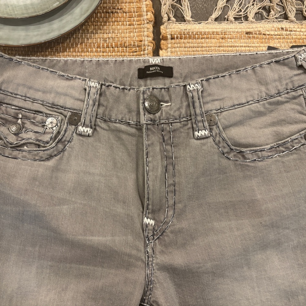 True Religion Gray Denim jeans - Picture 6 of 6